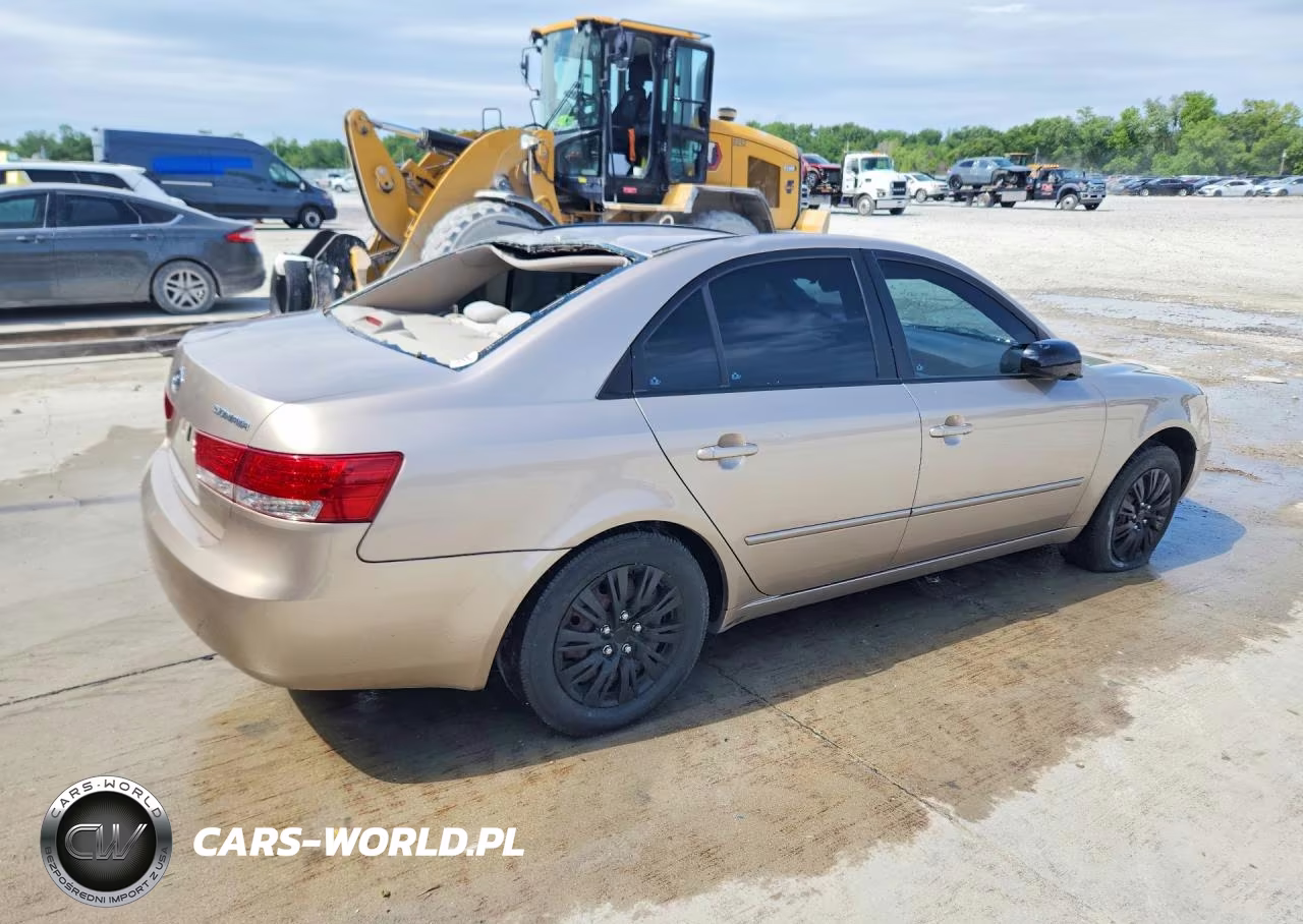 2008 Hyundai Sonata Gls VIN:5NPET46C68H380854 - 3
