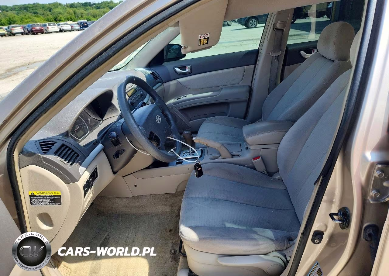 2008 Hyundai Sonata Gls VIN:5NPET46C68H380854 - 7