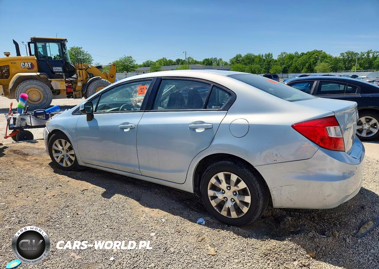 2012 Honda Civic Lx VIN:19XFB2F54CE080014 - 2