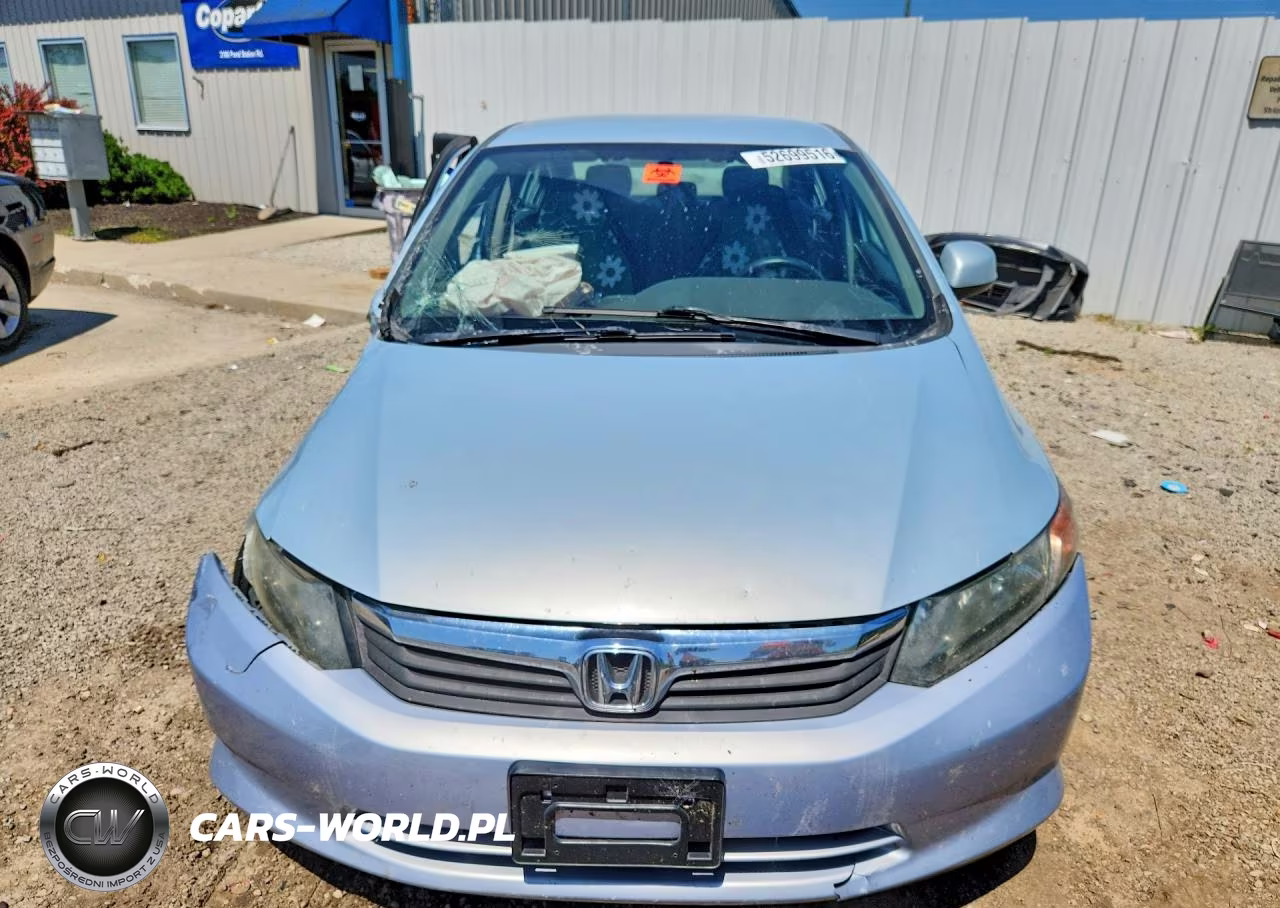 2012 Honda Civic Lx VIN:19XFB2F54CE080014 - 5