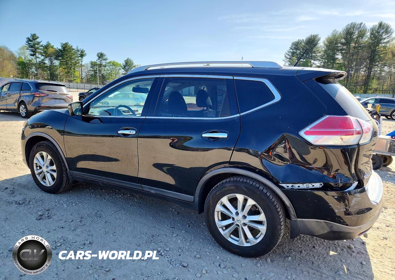 2016 Nissan Rogue Sv VIN:KNMAT2MV4GP701607 - 2