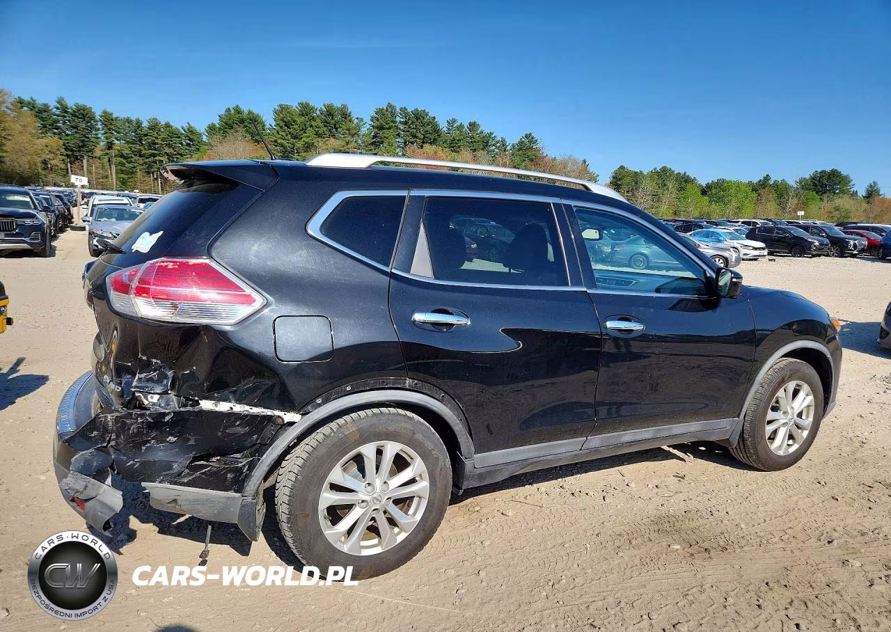 2016 Nissan Rogue Sv VIN:KNMAT2MV4GP701607 - 3
