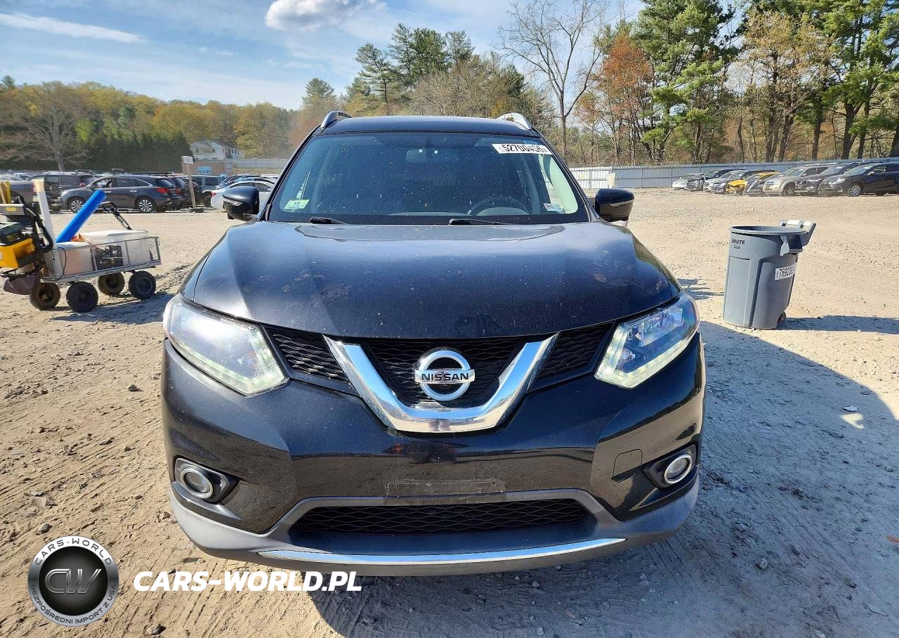 2016 Nissan Rogue Sv VIN:KNMAT2MV4GP701607 - 5