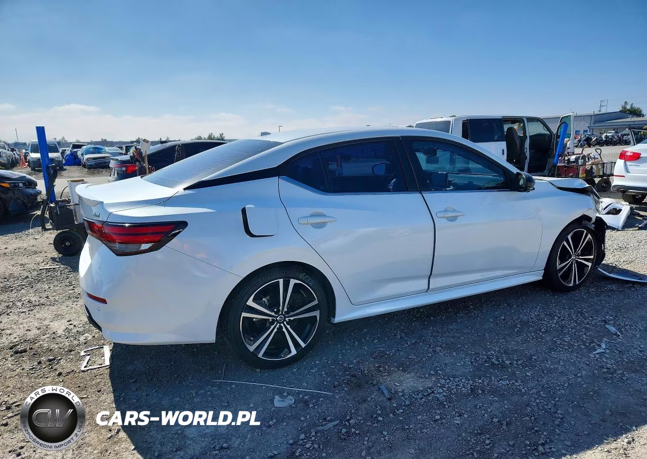 2021 Nissan Sentra Sr VIN:3N1AB8DV2MY321233 - 3