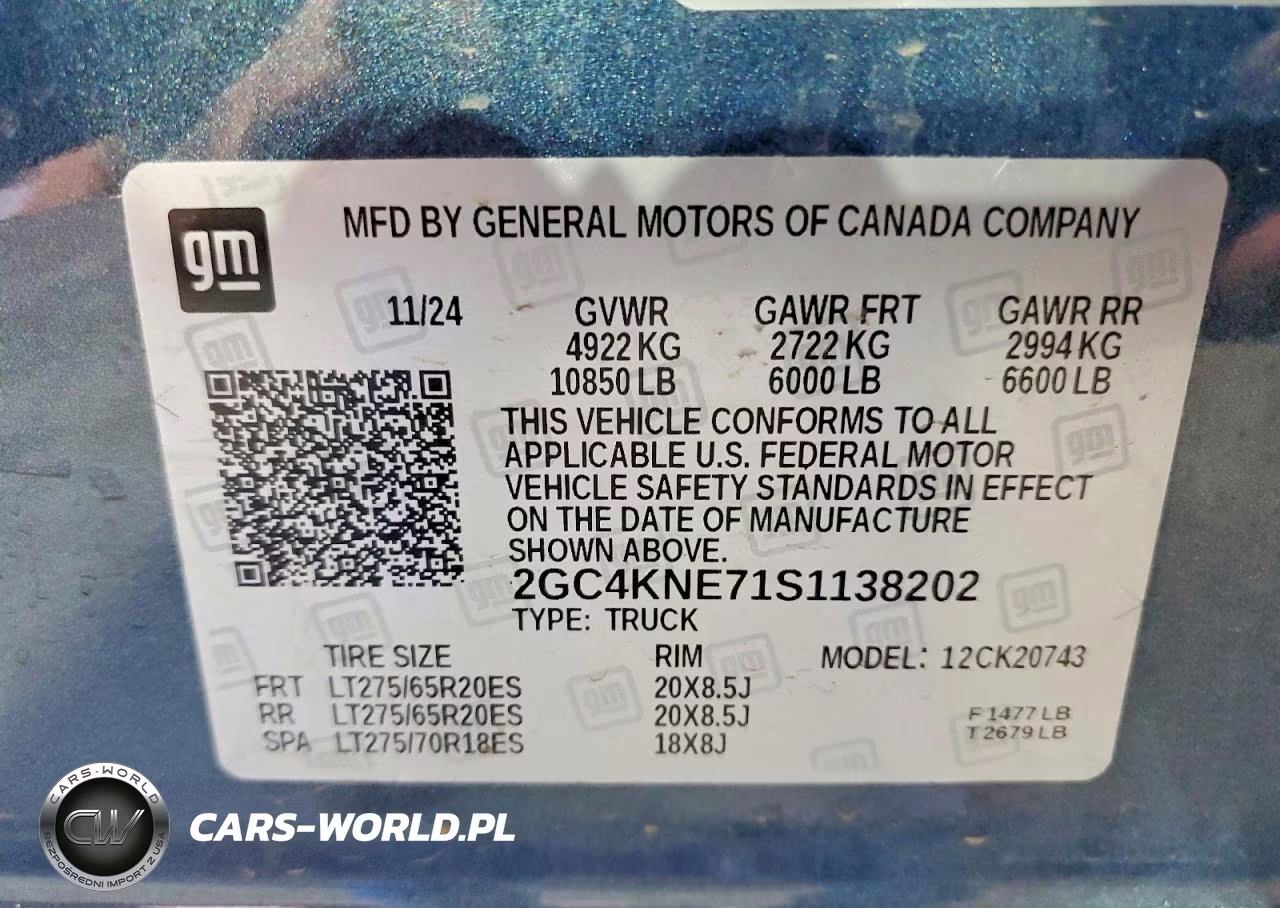 2025 Chevrolet Silverado K2500 Heavy Duty Lt VIN:2GC4KNE71S1138202 - 12