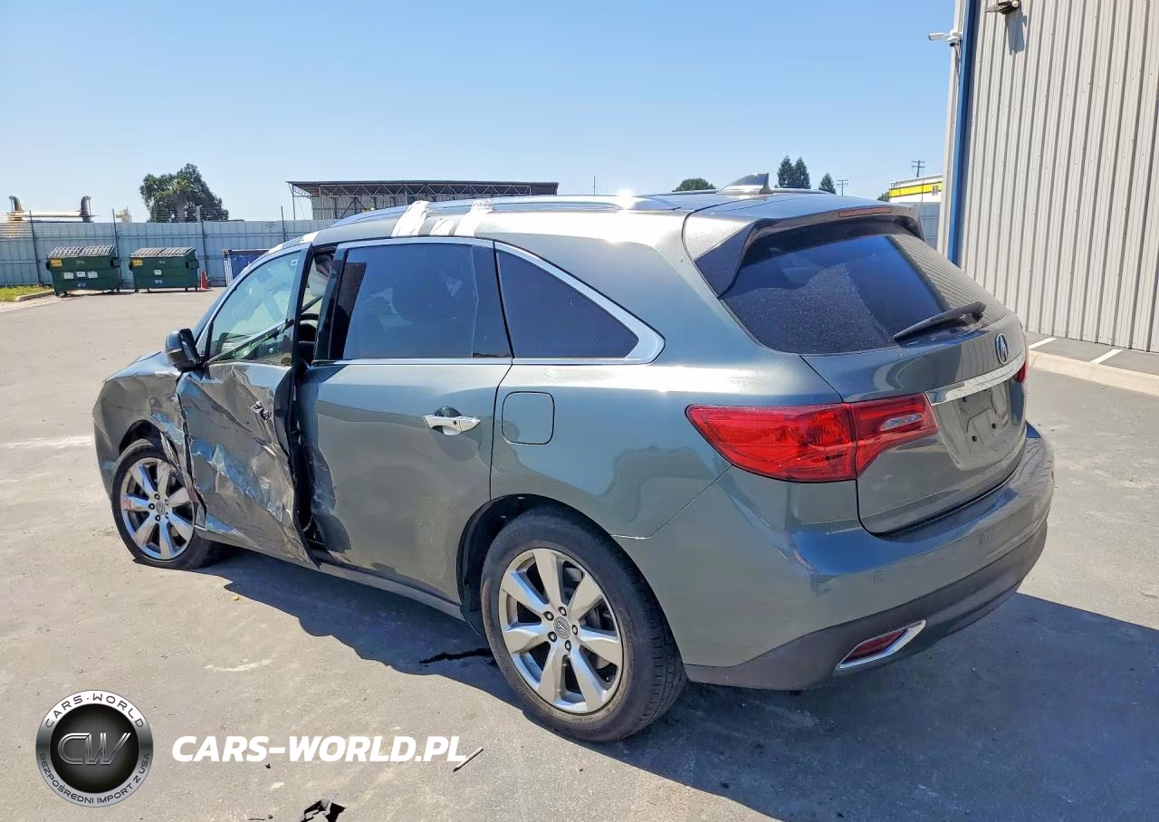 2016 Acura Mdx Advance VIN:5FRYD3H97GB019019 - 2