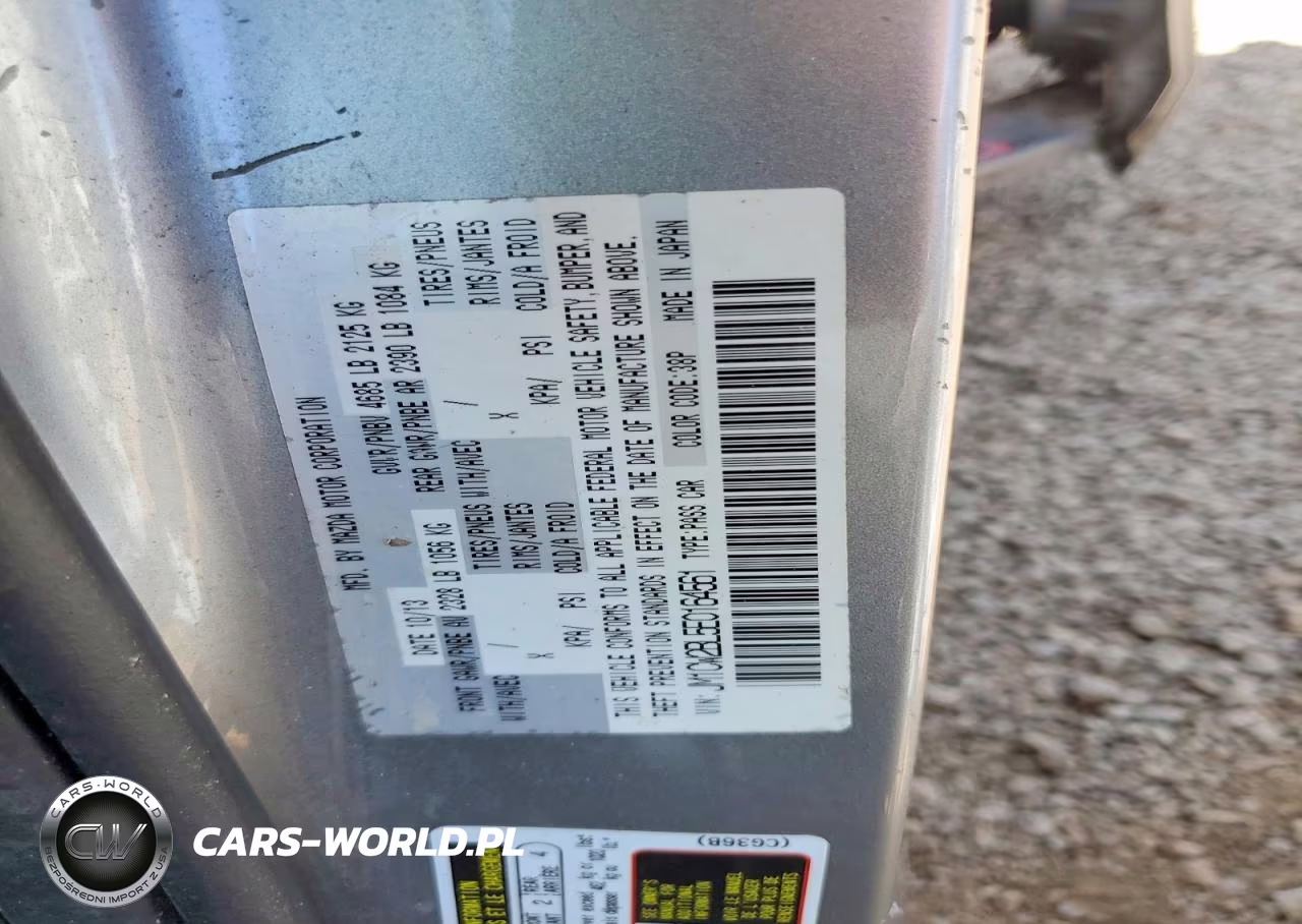 2014 Mazda 5 Sport VIN:JM1CW2BL5E0164561 - 14