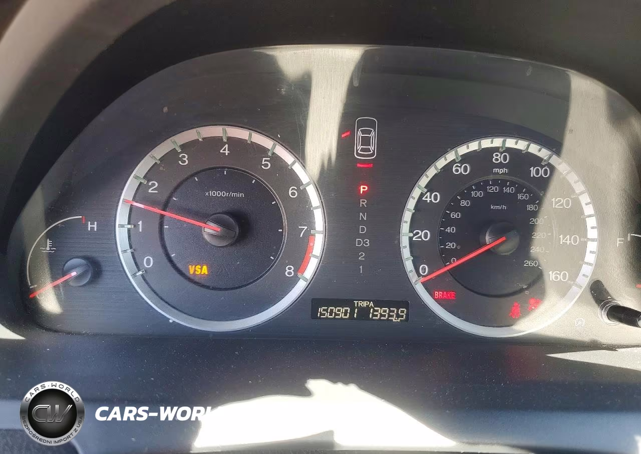 2008 Honda Accord Exl VIN:1HGCP26888A045373 - 9