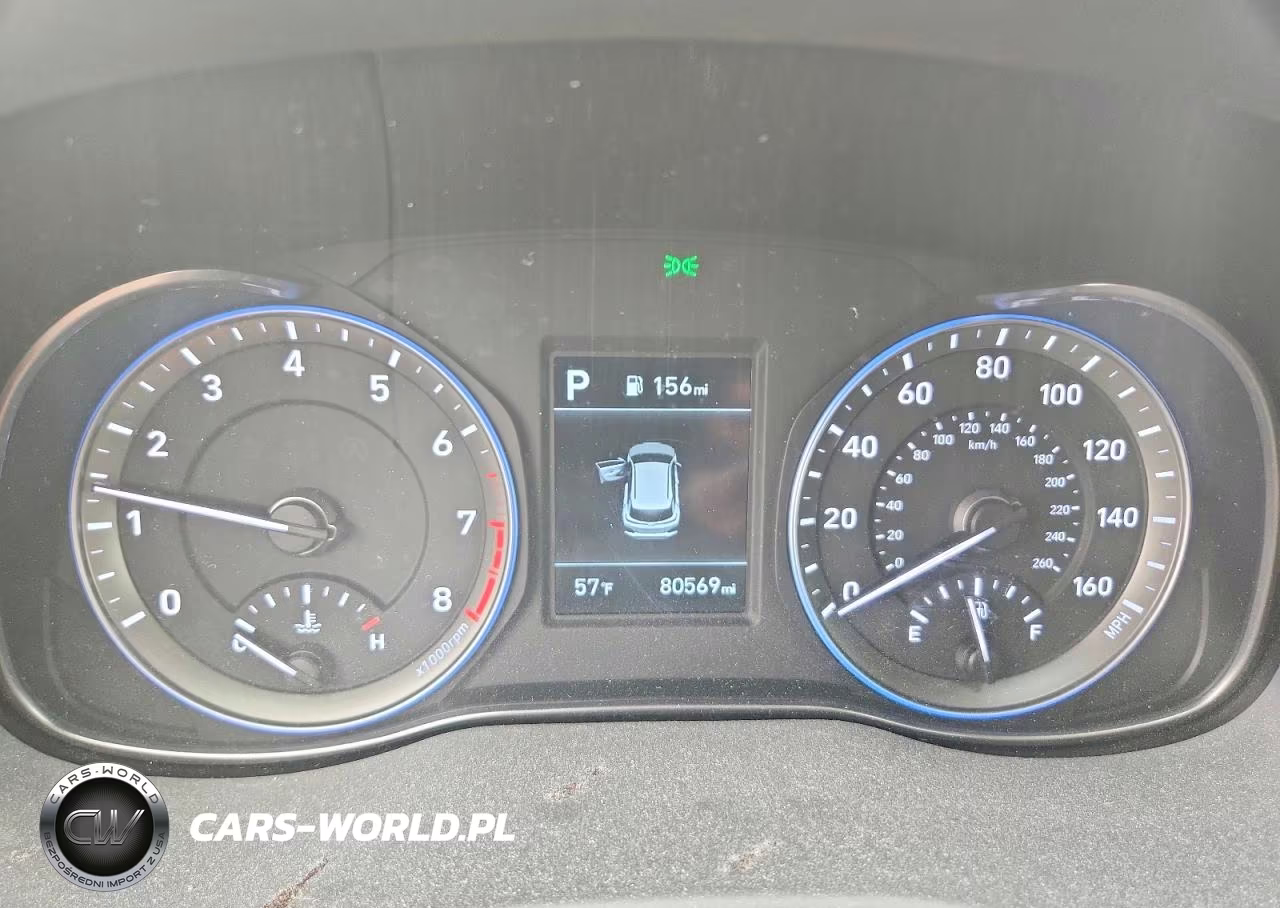 2020 Hyundai Kona Se VIN:KM8K12AA7LU591994 - 9