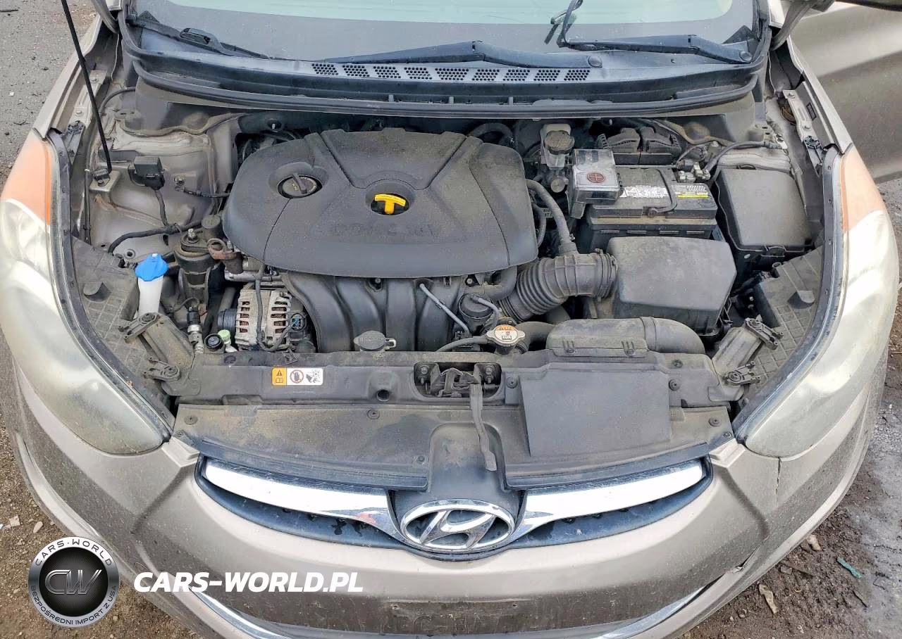2013 Hyundai Elantra Gls VIN:5NPDH4AE1DH319220 - 11