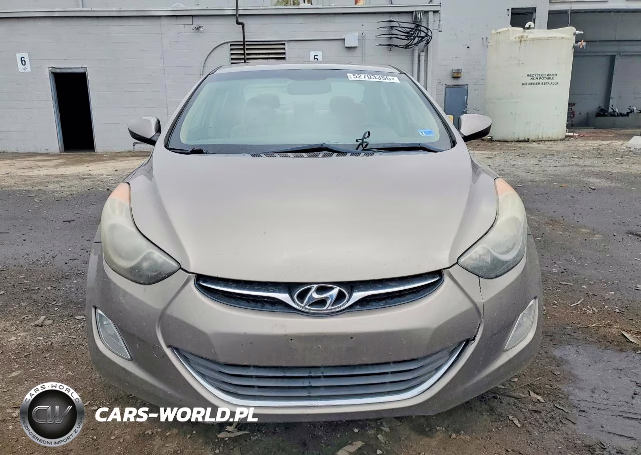 2013 Hyundai Elantra Gls VIN:5NPDH4AE1DH319220 - 5