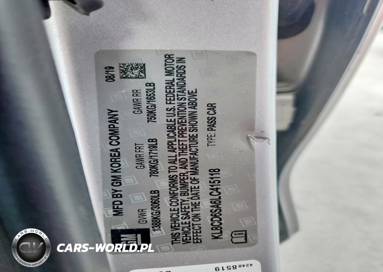 2020 Chevrolet Spark 1Lt VIN:KL8CD6SA6LC415118 - 12