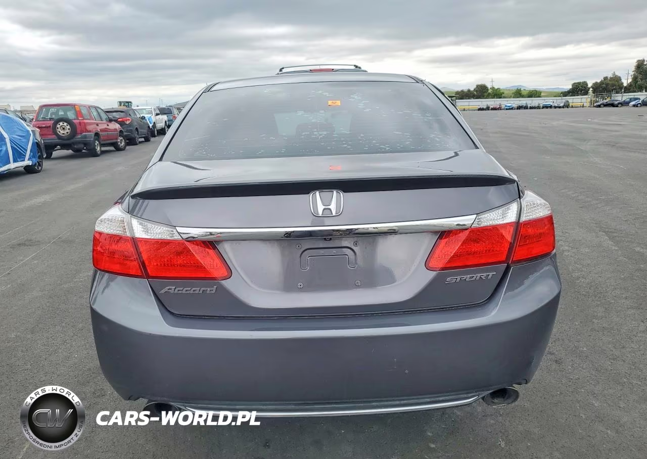 2015 Honda Accord Sport VIN:1HGCR2F58FA125379 - 6