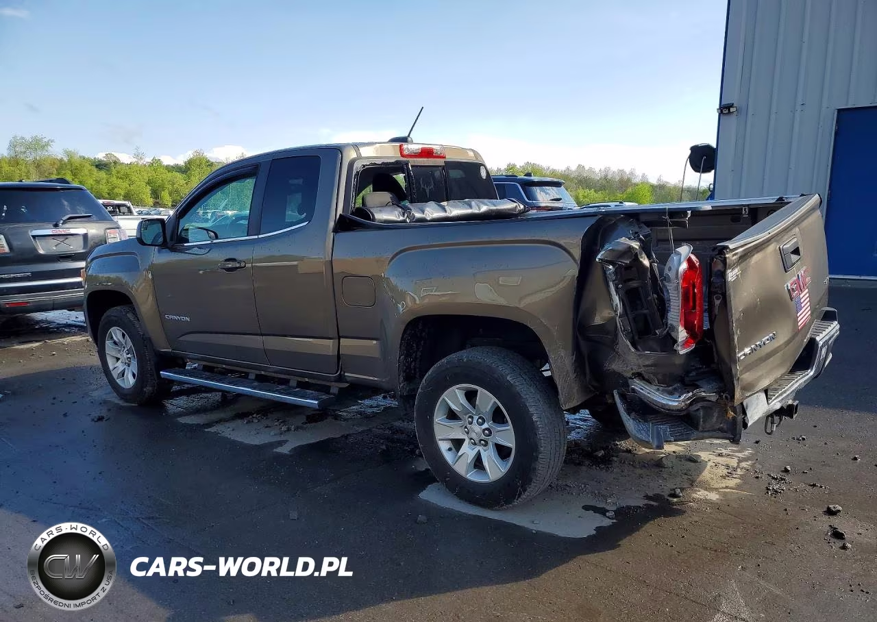 2016 GMC Canyon Sle VIN:1GTH6CE36G1101747 - 2