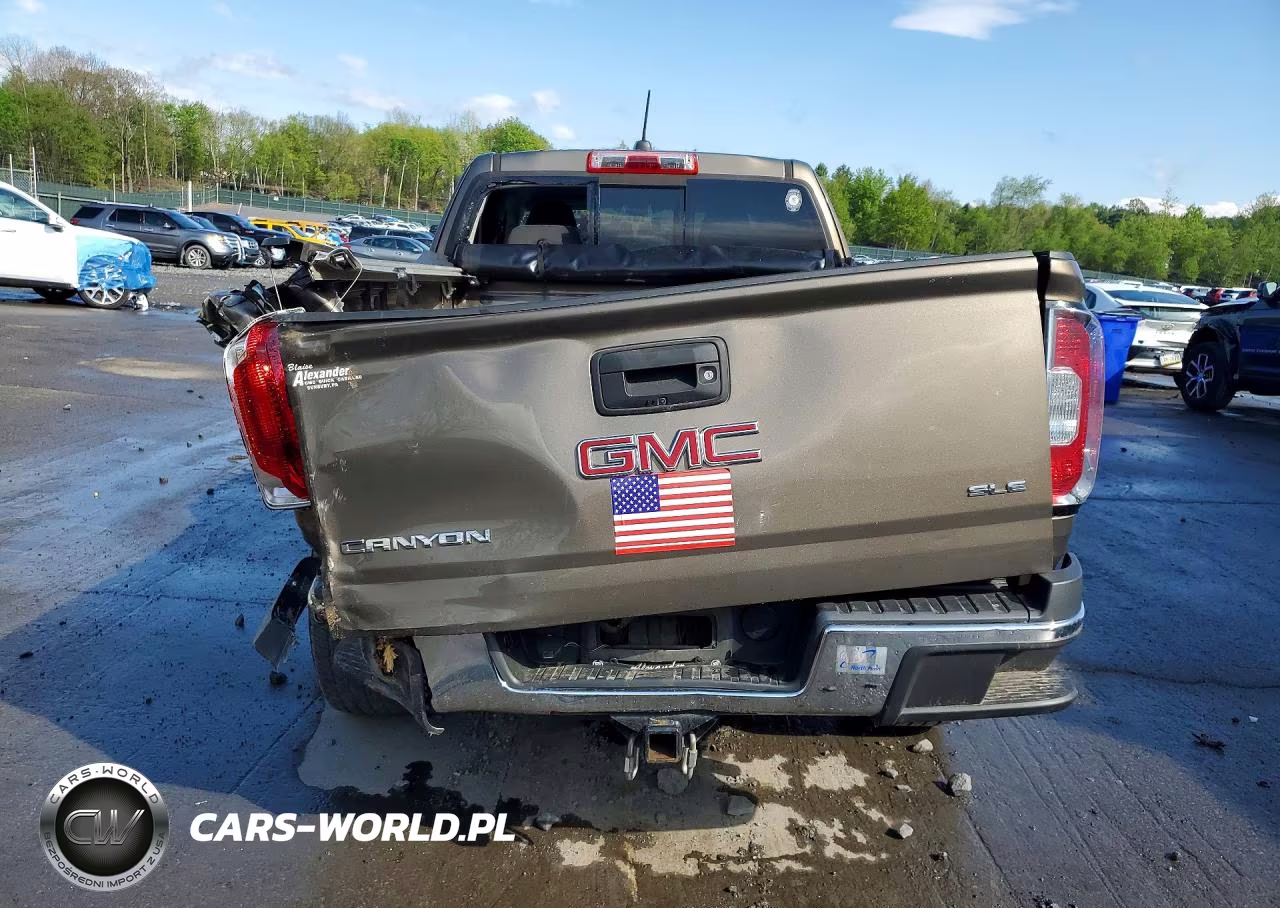 2016 GMC Canyon Sle VIN:1GTH6CE36G1101747 - 6