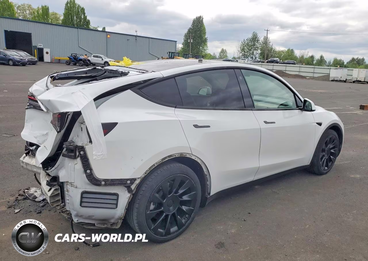 2021 Tesla Model Y VIN:5YJYGAEE0MF232081 - 3