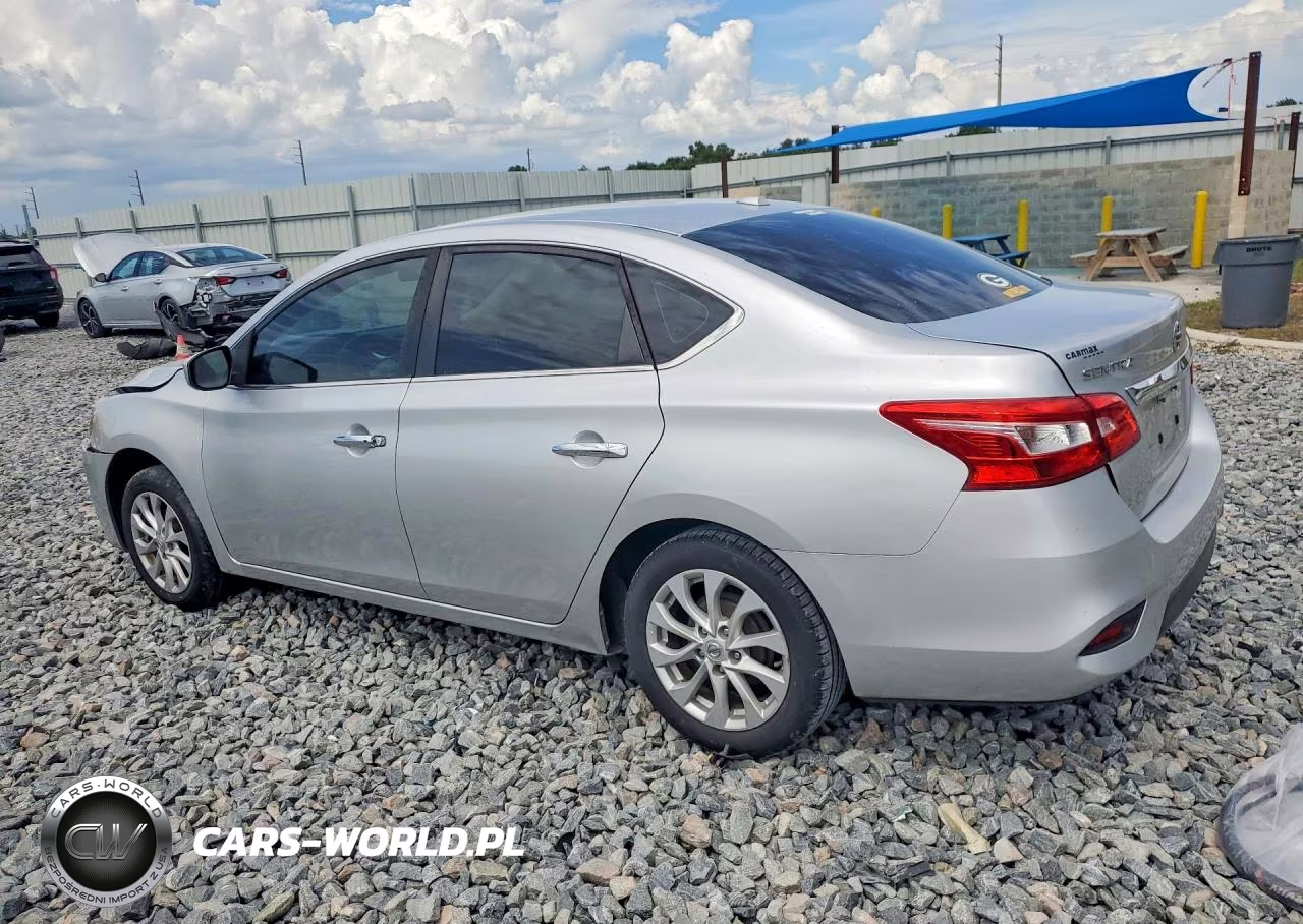 2018 Nissan Sentra Sv VIN:3N1AB7AP2JL657599 - 2