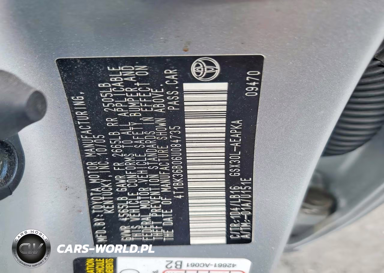 2006 Toyota Avalon Limited VIN:4T1BK36B06U084735 - 12