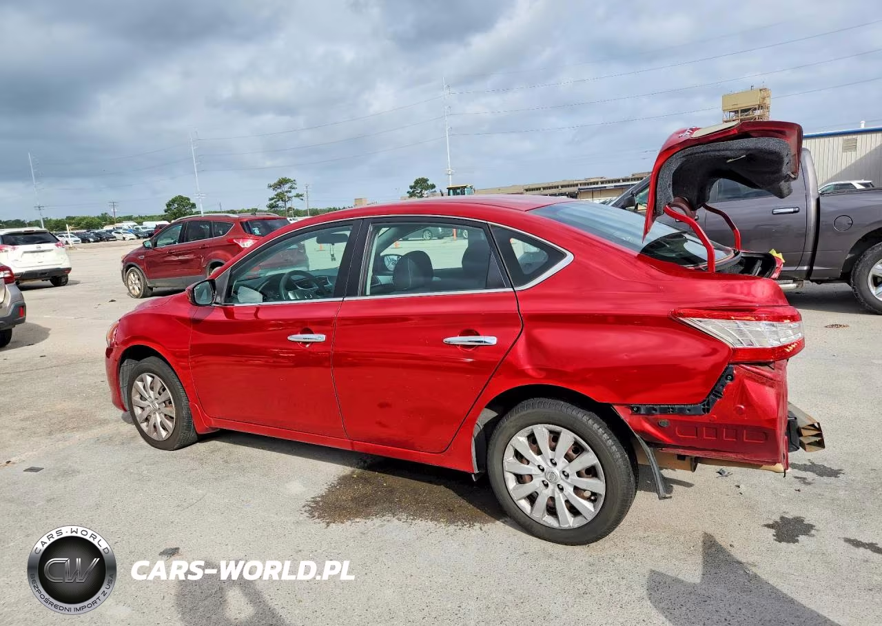 2014 Nissan Sentra S VIN:3N1AB7AP5EL678498 - 2