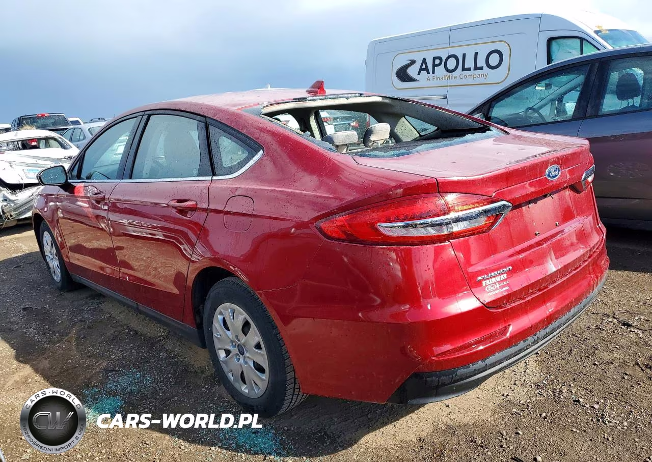 2020 Ford Fusion S VIN:3FA6P0G70LR123221 - 2