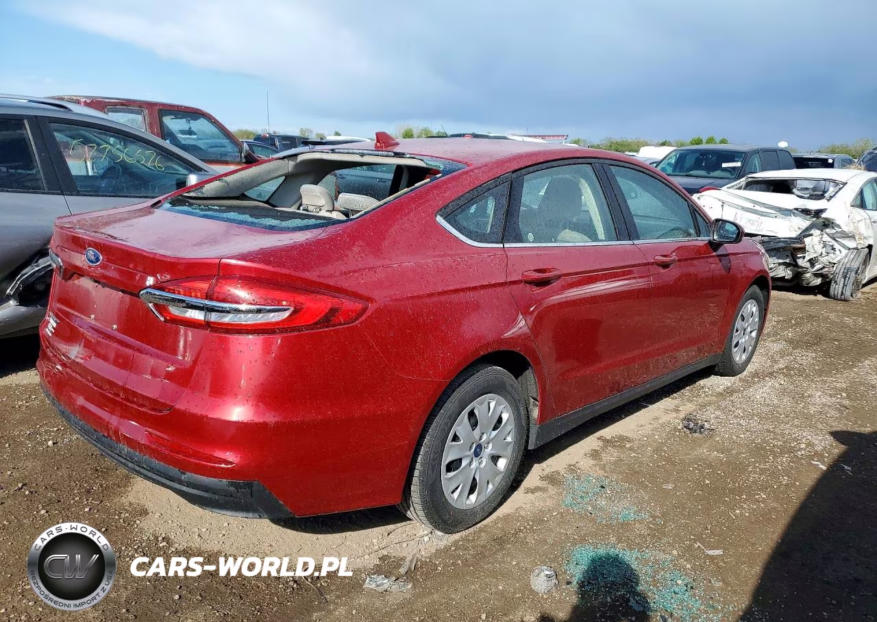 2020 Ford Fusion S VIN:3FA6P0G70LR123221 - 3