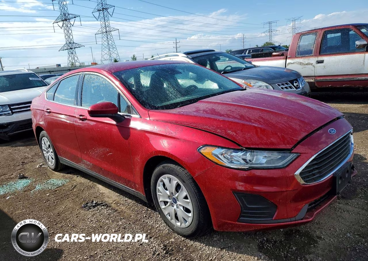 2020 Ford Fusion S VIN:3FA6P0G70LR123221 - 4