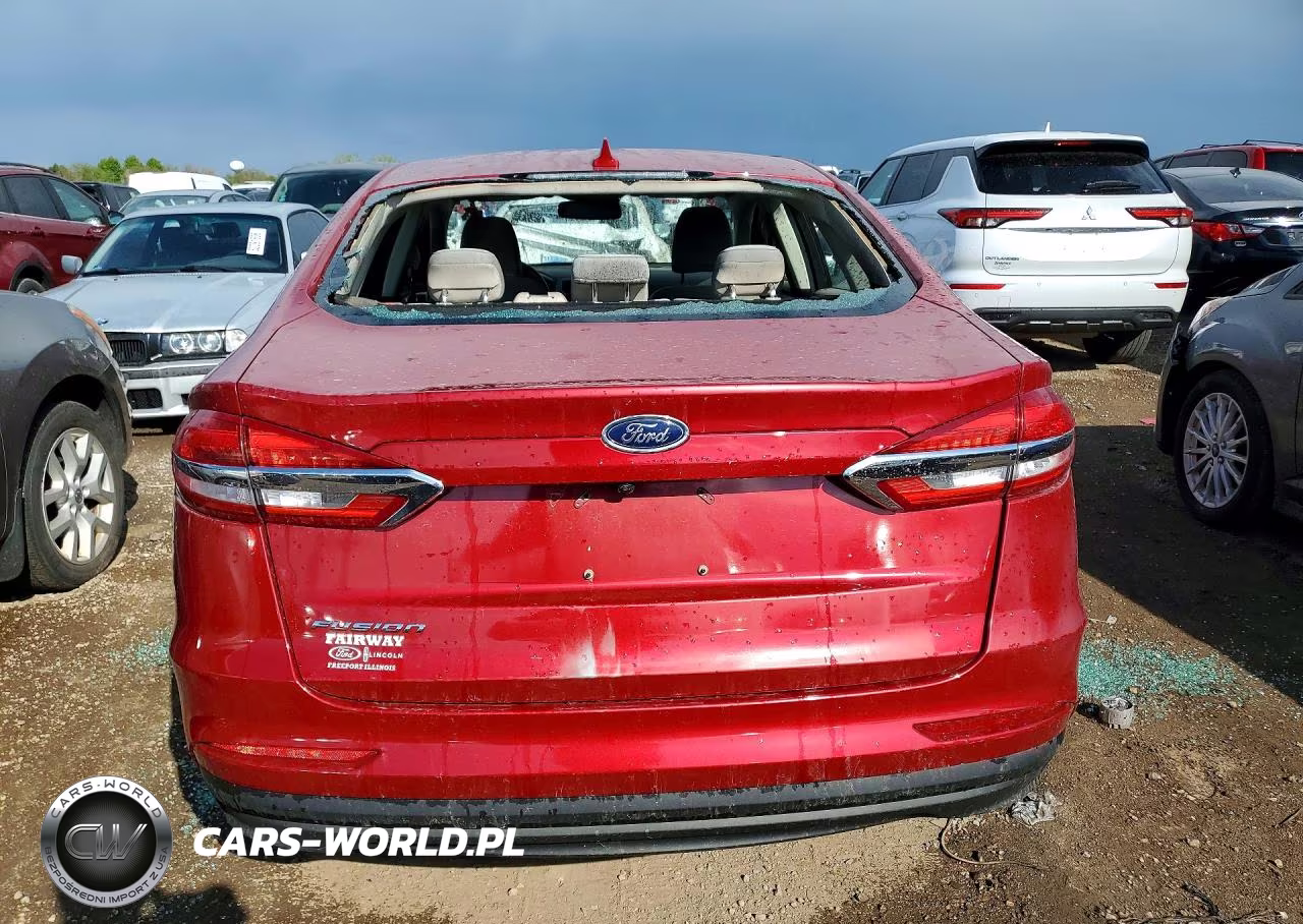 2020 Ford Fusion S VIN:3FA6P0G70LR123221 - 6
