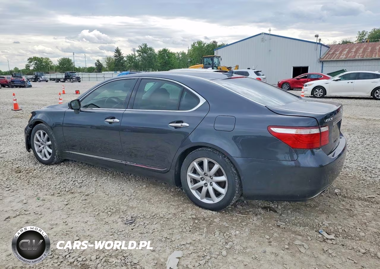 2007 Lexus Ls 460 VIN:JTHBL46F275041552 - 2