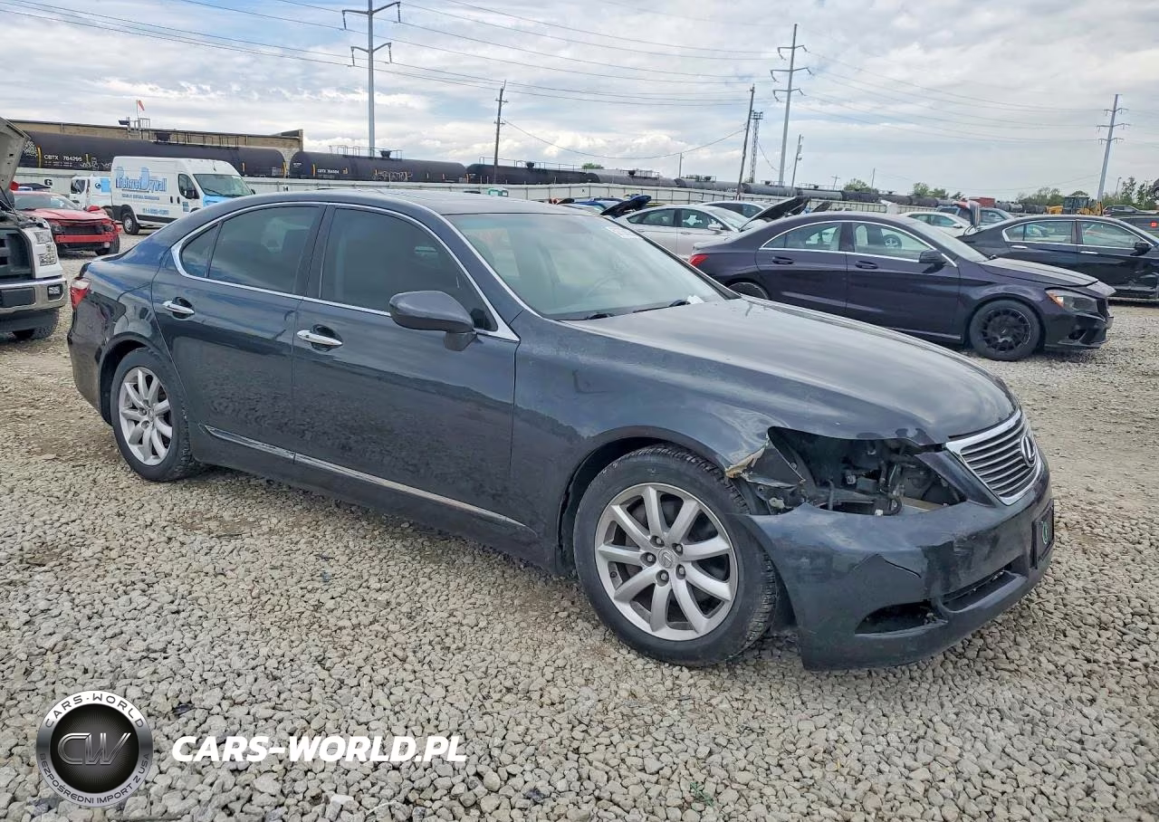 2007 Lexus Ls 460 VIN:JTHBL46F275041552 - 4