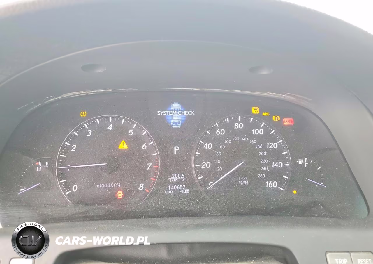 2007 Lexus Ls 460 VIN:JTHBL46F275041552 - 9