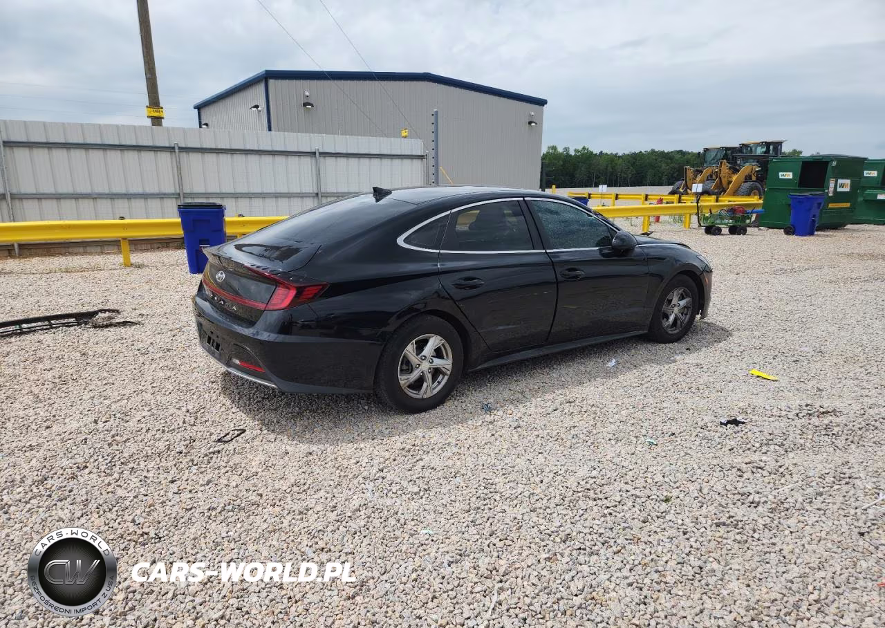 2021 Hyundai Sonata Se VIN:5NPEG4JA8MH110335 - 3