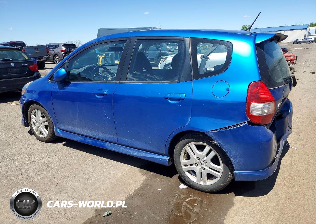 2007 Honda Fit S VIN:JHMGD386X7S013932 - 2