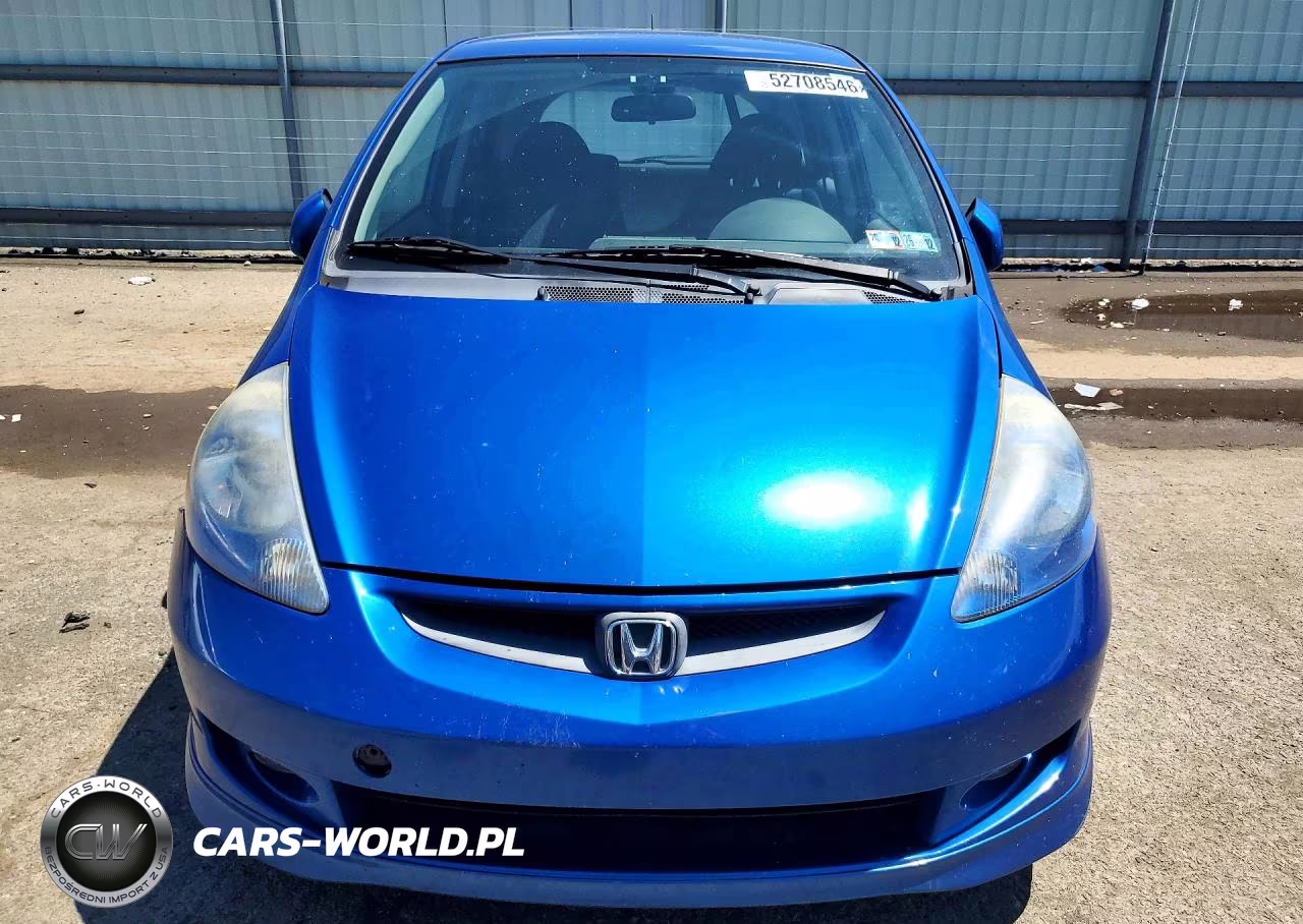 2007 Honda Fit S VIN:JHMGD386X7S013932 - 5