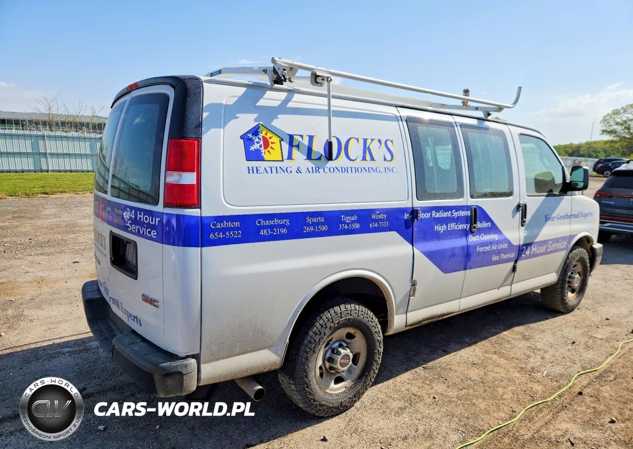 2018 GMC Savana G2500 VIN:1GTW7AFP3J1342540 - 3