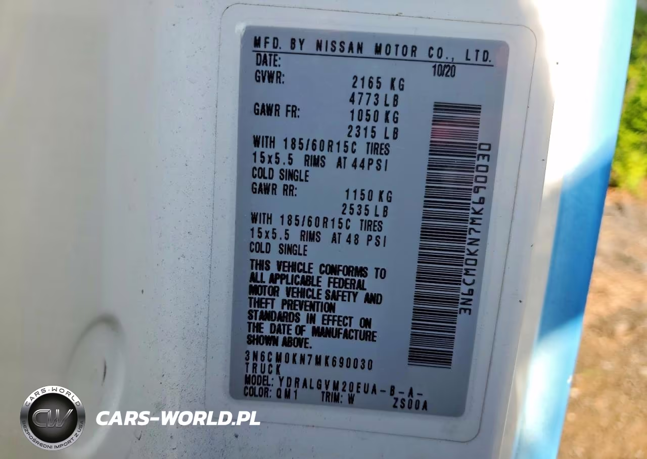 2021 Nissan Nv200 Sv VIN:3N6CM0KN7MK690030 - 13