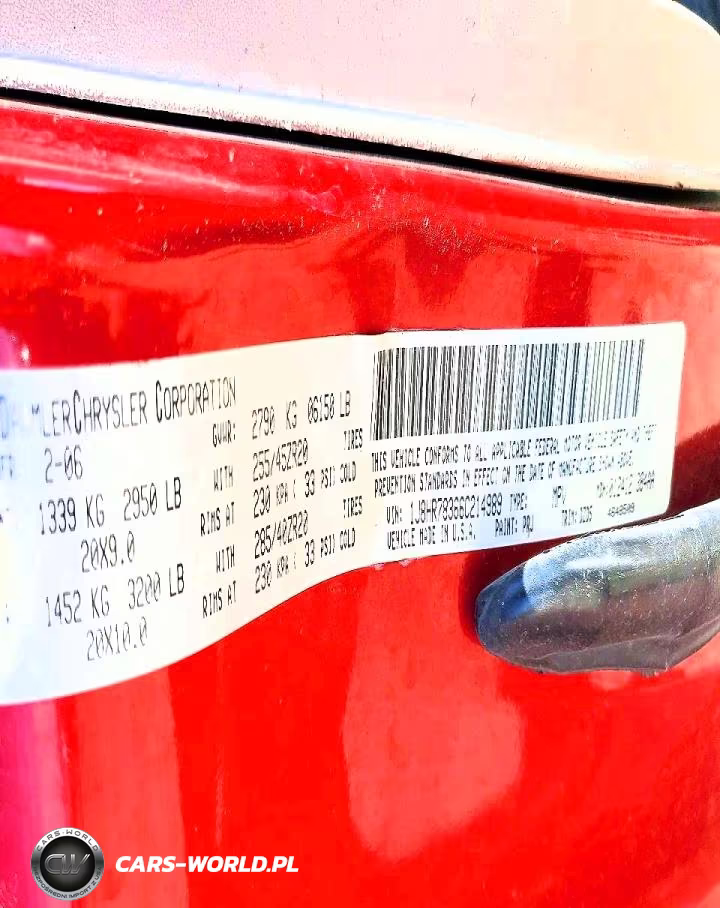 2006 Jeep Grand Cherokee Srt-8 VIN:1J8HR78366C214989 - 13