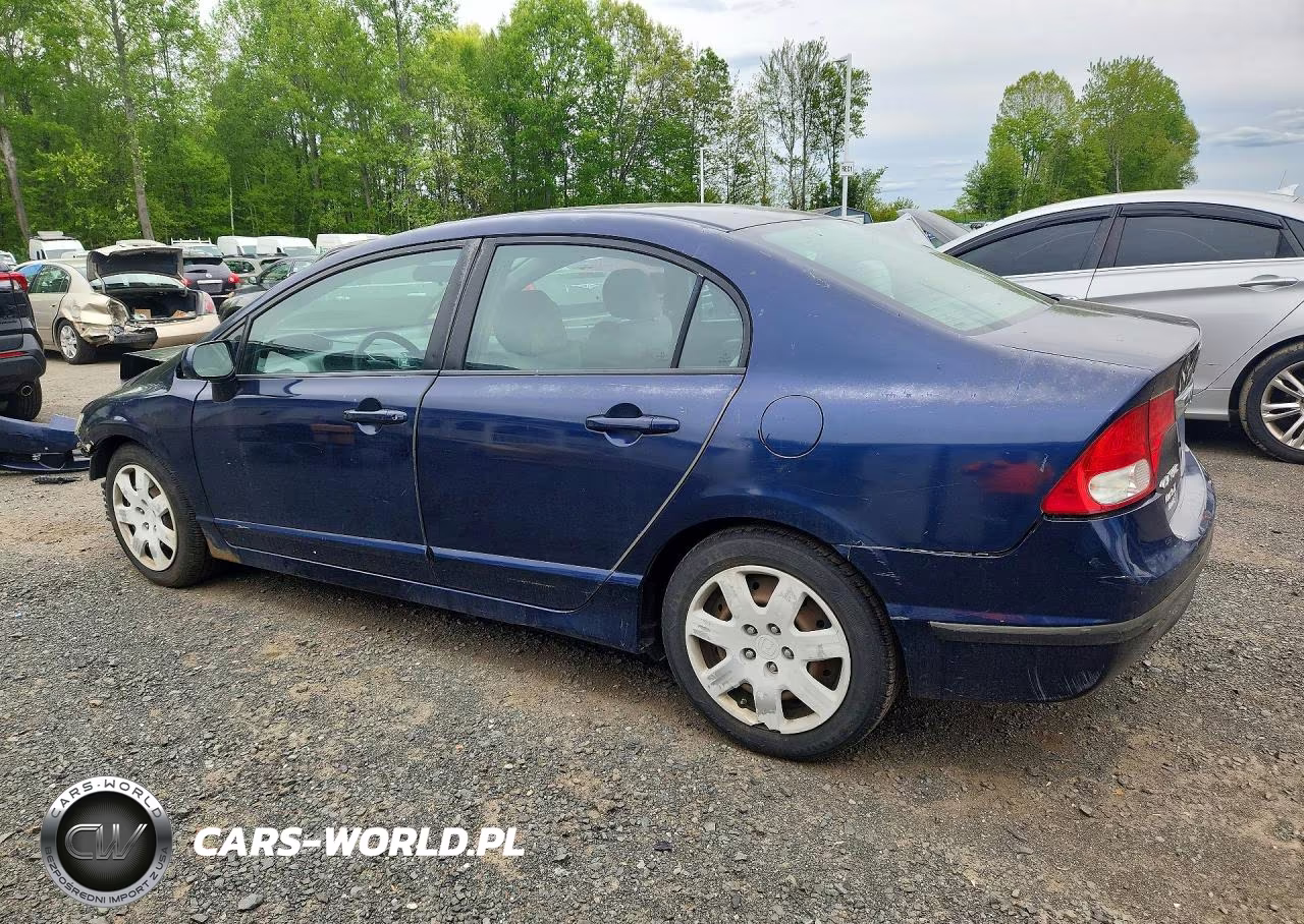 2010 Honda Civic Lx VIN:2HGFA1F57AH576666 - 2