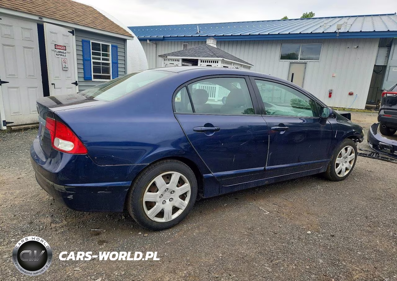 2010 Honda Civic Lx VIN:2HGFA1F57AH576666 - 3