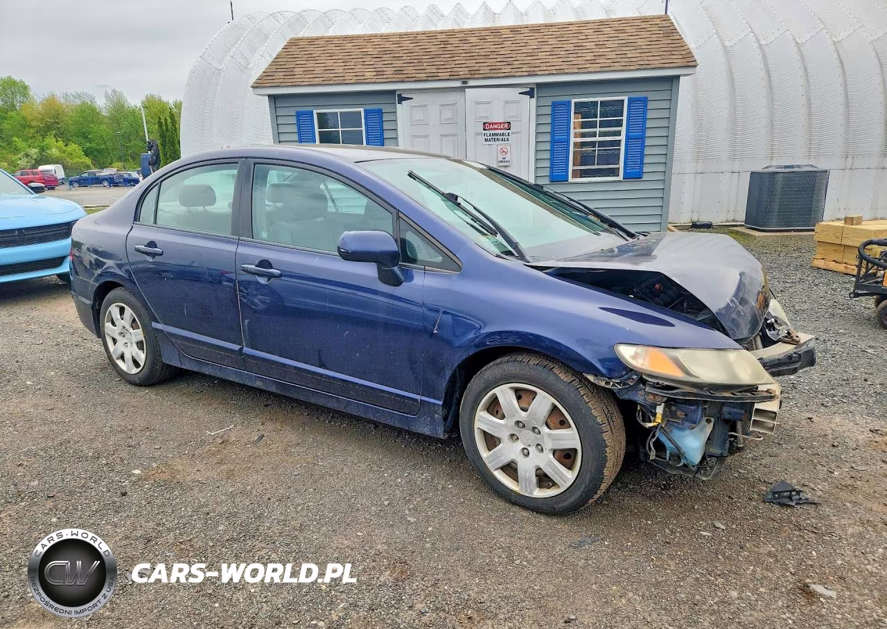 2010 Honda Civic Lx VIN:2HGFA1F57AH576666 - 4