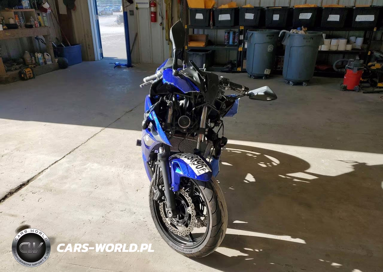 2017 Kawasaki Ex650 F VIN:JKAEXEK14HDA08673 - 2
