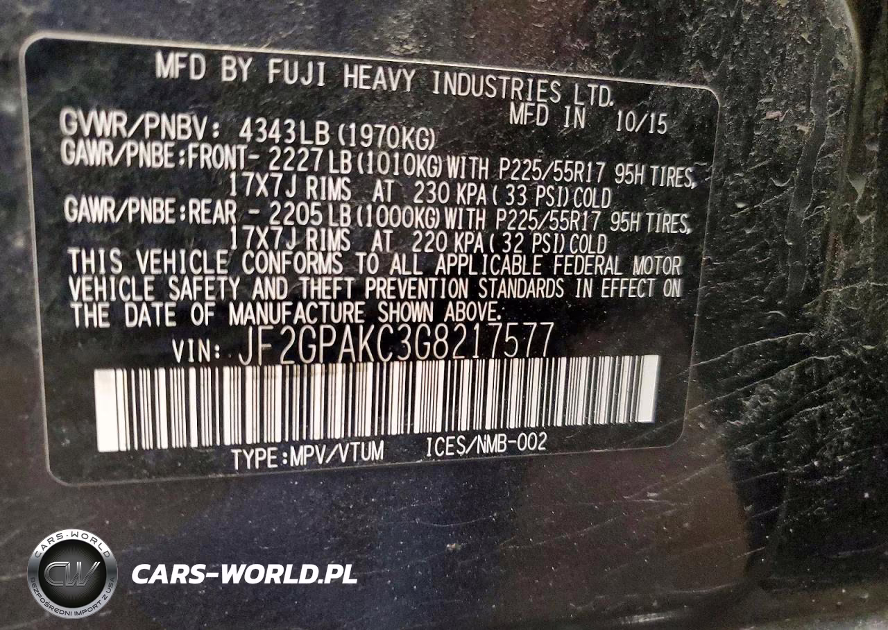 2016 Subaru Crosstrek Limited VIN:JF2GPAKC3G8217577 - 12