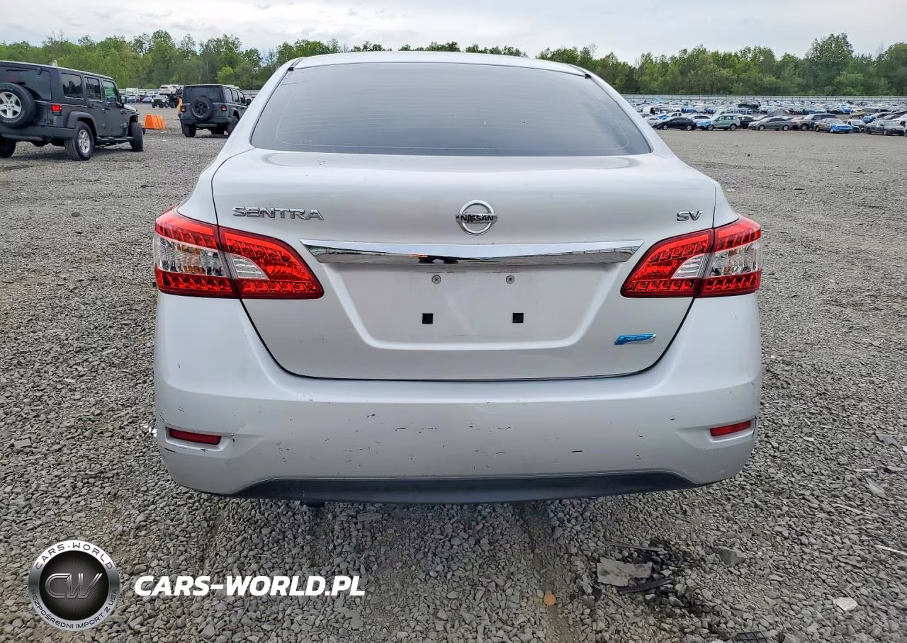 2014 Nissan Sentra Sv VIN:3N1AB7AP1EY280949 - 6
