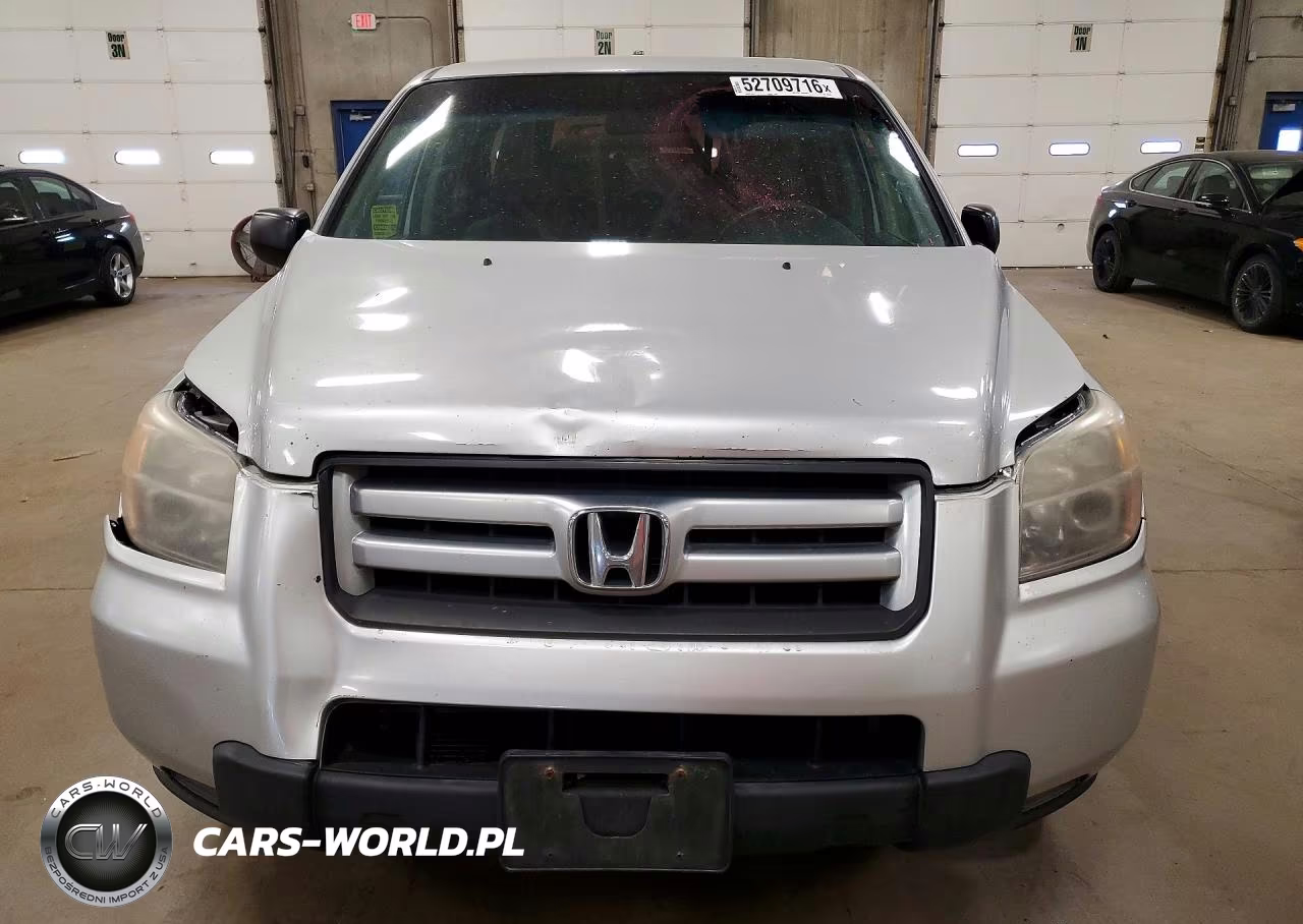 2007 Honda Pilot Lx VIN:2HKYF18197H536964 - 5