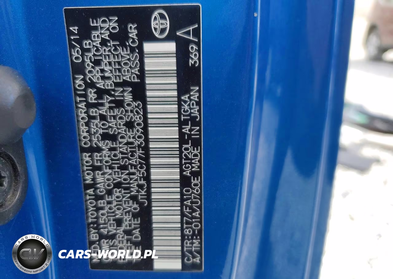 2015 Toyota Motor Co VIN:JTKJF5C77F3090823 - 13