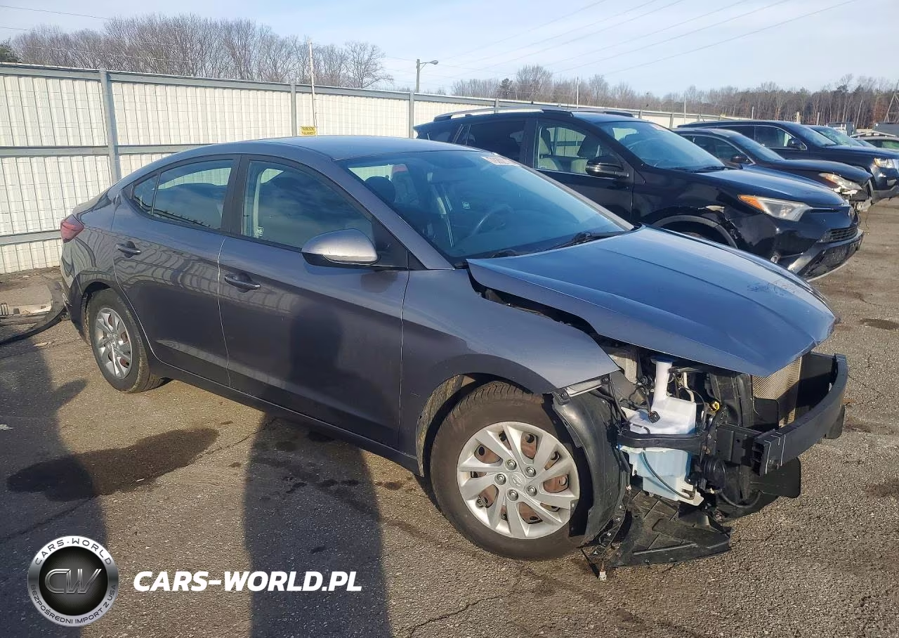 2019 Hyundai Elantra 4D VIN:KMHD74LF6KU812009 - 4