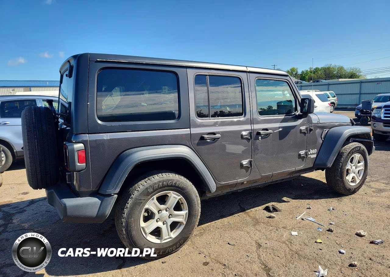 2019 Jeep Wrangler Unlimited Sport VIN:1C4HJXDN8KW669163 - 3