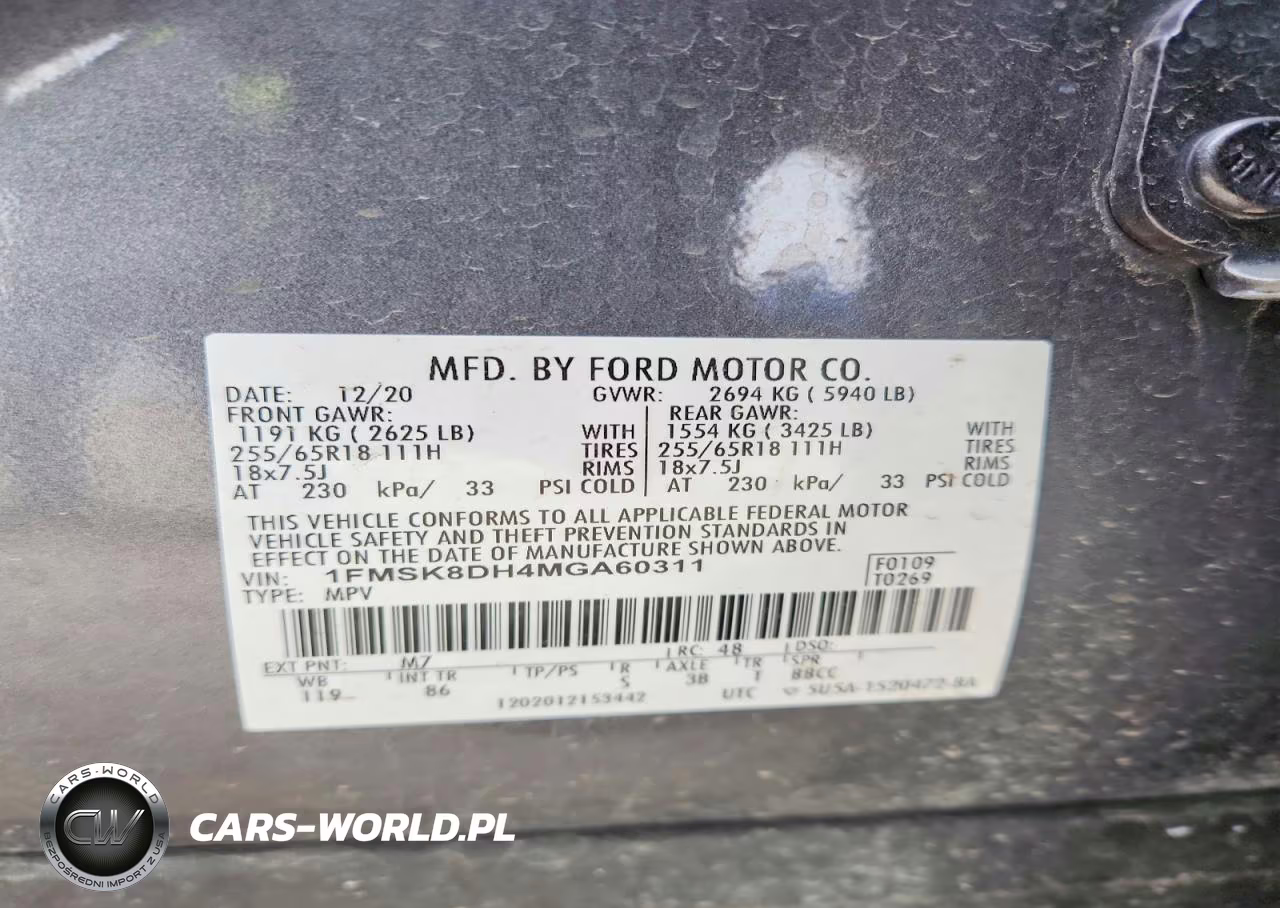 2021 Ford Explorer Xlt VIN:1FMSK8DH4MGA60311 - 14