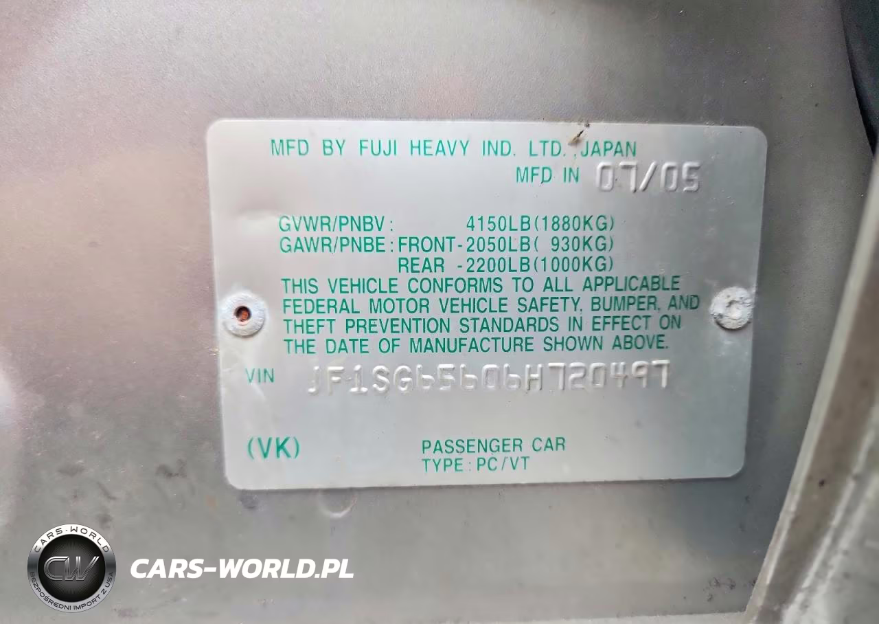 2006 Subaru Forester 2.5X Premium VIN:JF1SG65606H720497 - 13
