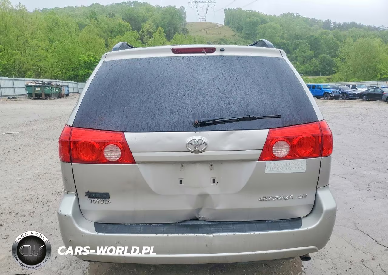 2009 Toyota Sienna Le 7-Passenger VIN:5TDZK23C39S281949 - 6