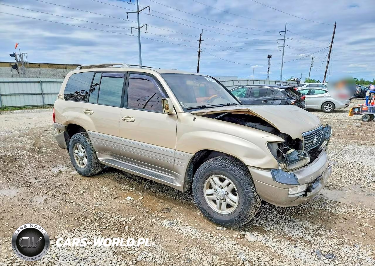 2002 Lexus Lx 470 VIN:JTJHT00W223523100 - 4